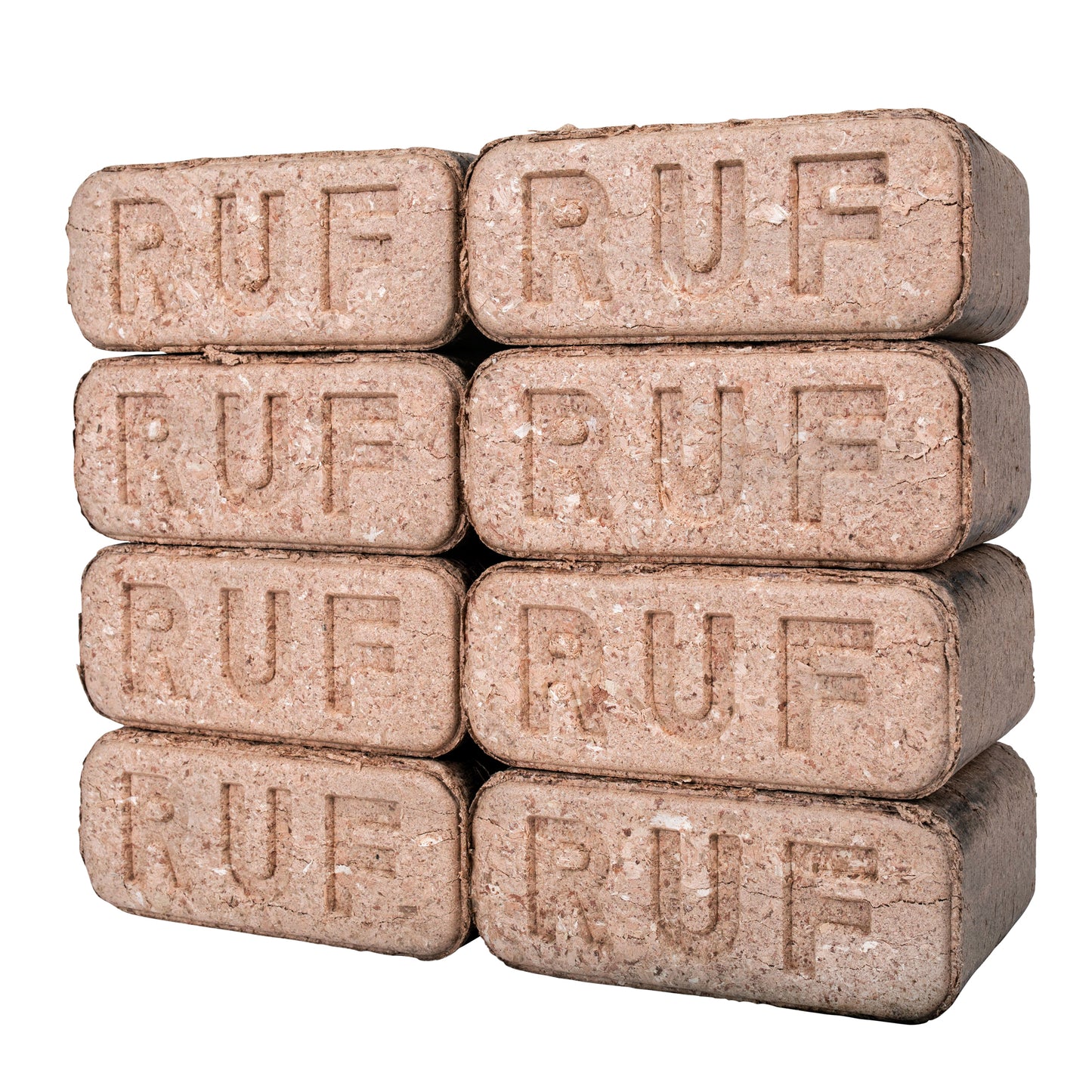 ruf sawdust briquettes